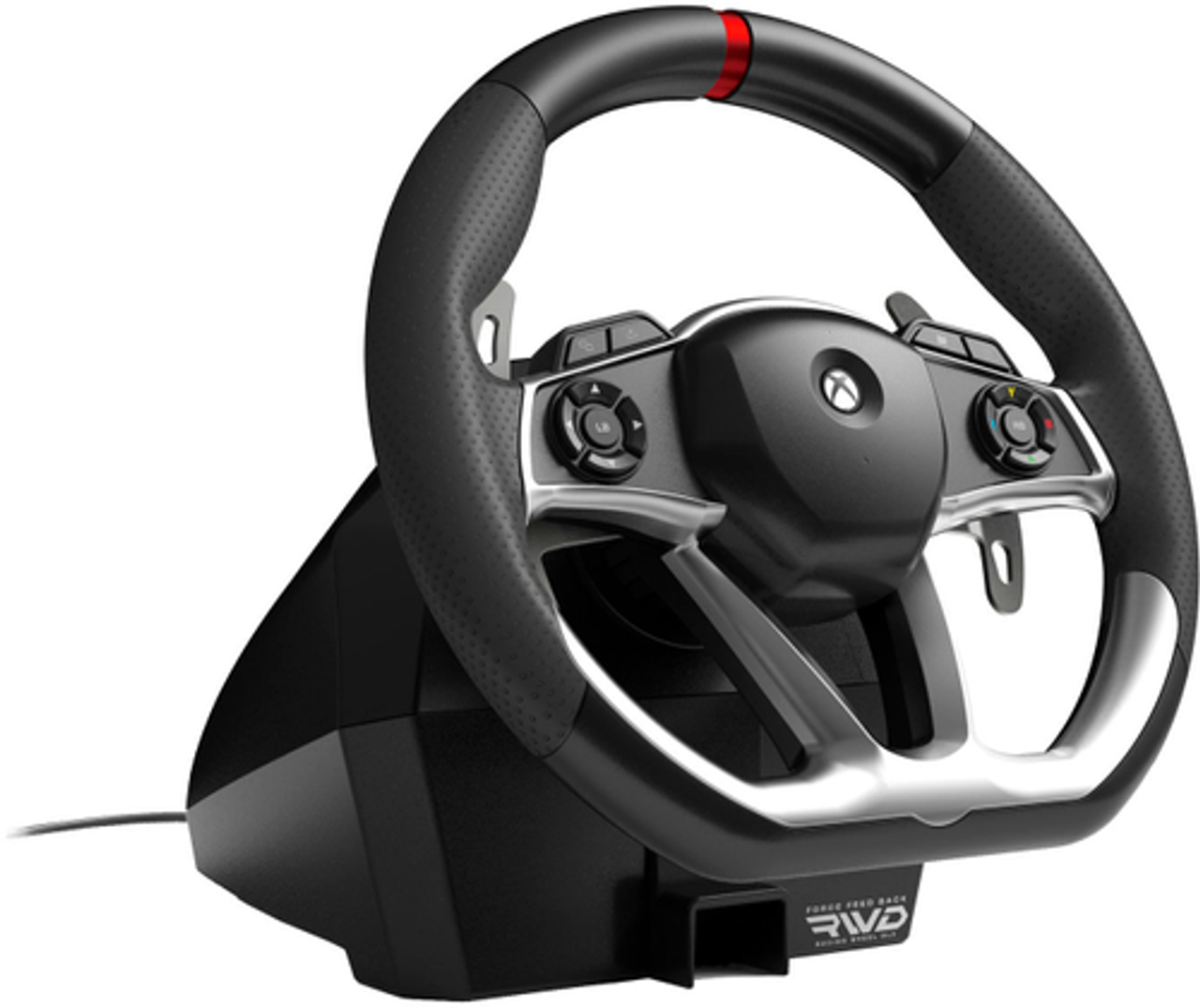 HORI Force Feedback Racing Wheel DLX Designed for Xbox Series X|S - Black