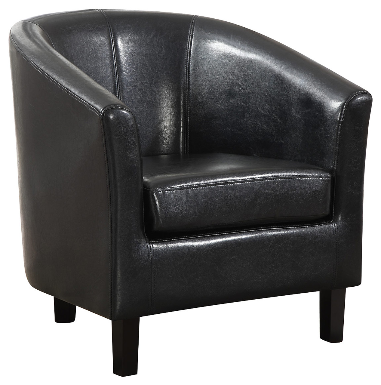 Simpli Home - Austin Armchair - Black