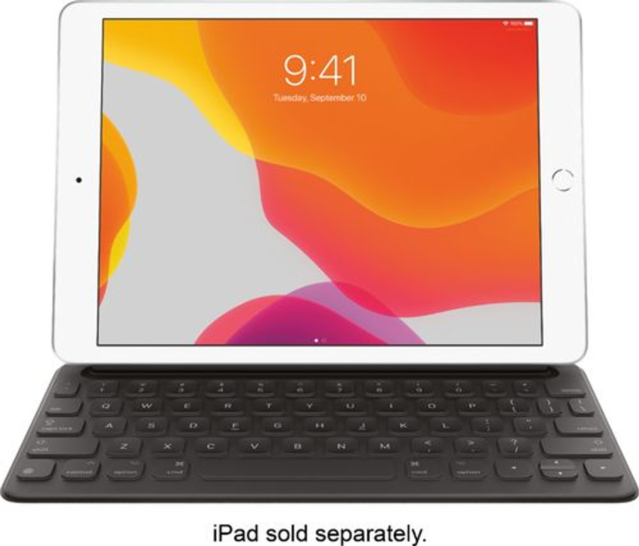 Apple - Smart Keyboard for iPad (7th Generation), iPad Air (3rd Generation), and 10.5-inch iPad Pro