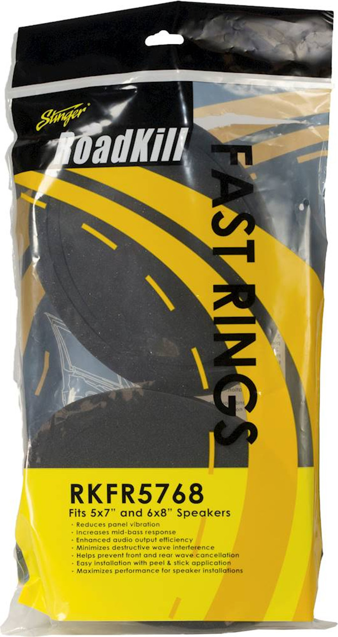 Stinger - RoadKill Fast Rings Kit for Most Vehicles - Black