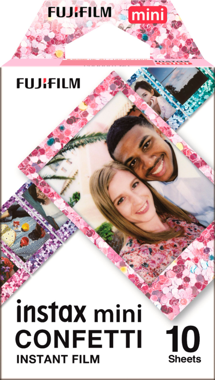 Fujifilm - instax mini Confetti Instant Film (10 Sheets)