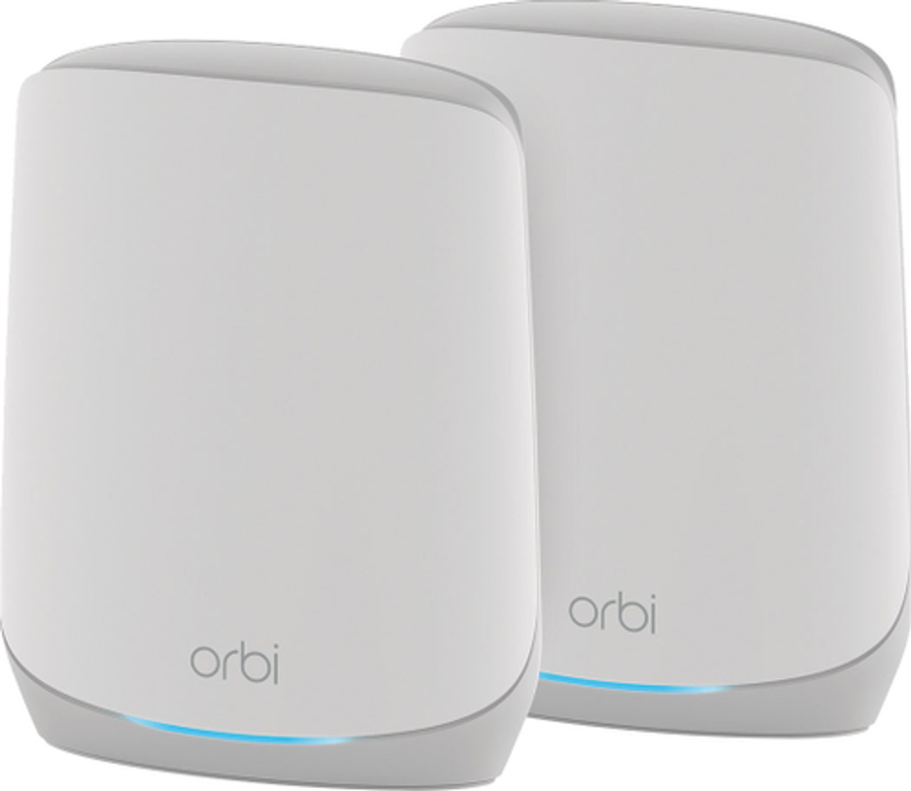 NETGEAR - Orbi 750 Series AX5200 Tri-Band Mesh Wi-Fi 6 System (2-pack) - White