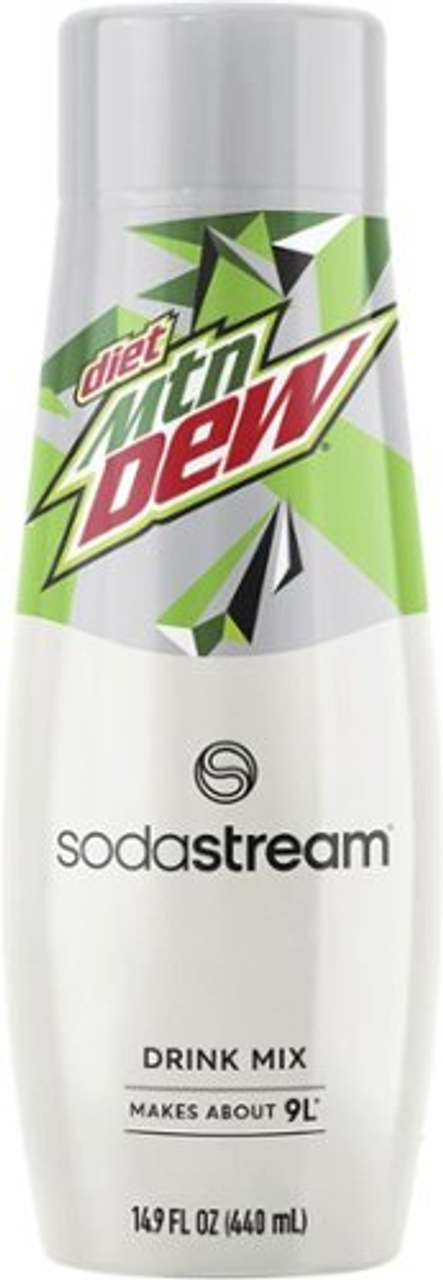 SodaStream Diet Mtn Dew Drink Mix, 14.9oz