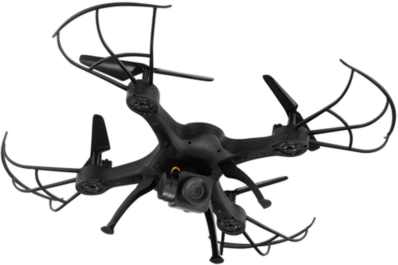 Vivitar - Fly View Drone with Camera - Black