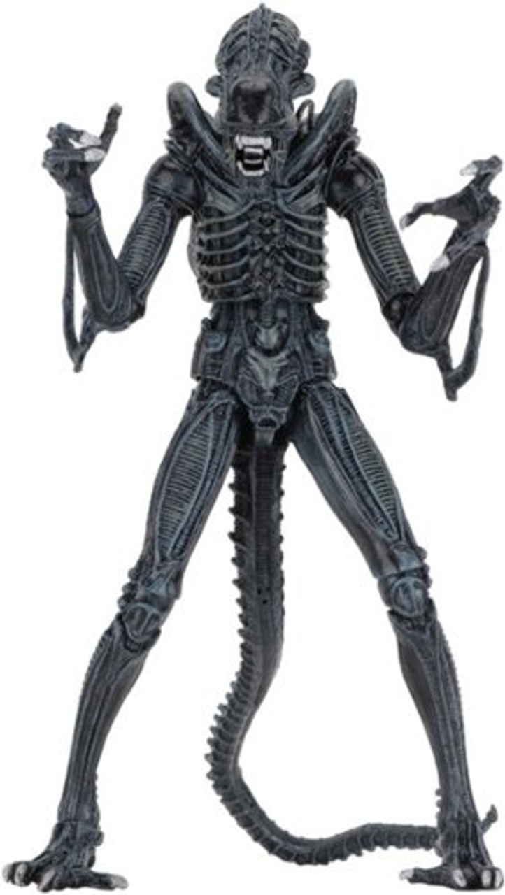 NECA - Alien 7" Scale  Action Figure - Ultimate Warrior (1986) Blue