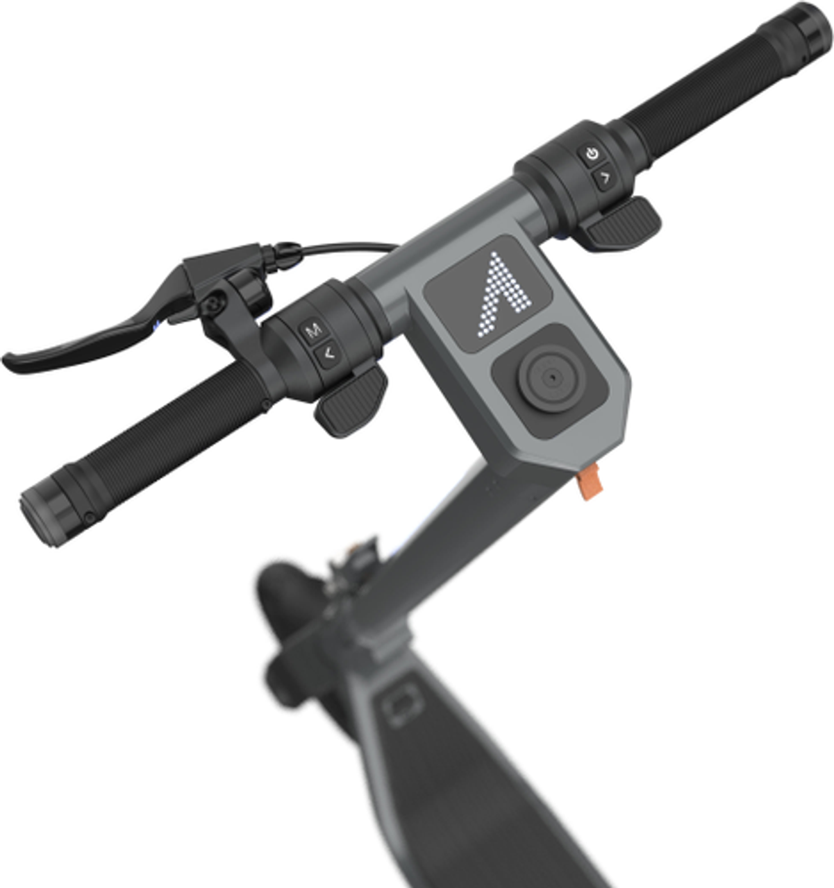Apollo Go 2024 Dual-Motor  Foldable Electric Scooter w/40 mi Max Operating Range & 28 mph Max Speed - Space Gray