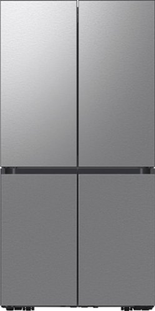 Samsung - Bespoke 29 Cu. Ft. 4-Door Flex French Door Refrigerator with Beverage Center - Stainless Steel