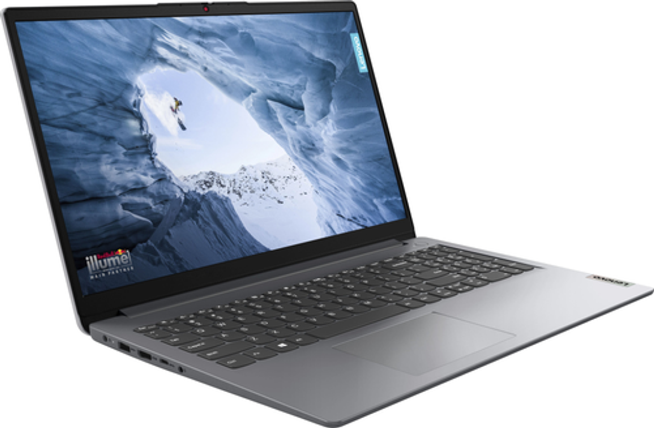 Lenovo Ideapad 1 15.6" Laptop - Ryzen 5 7520U with 8GB Memory - AMD Radeon Graphics - 256GB SSD - Cloud Gray