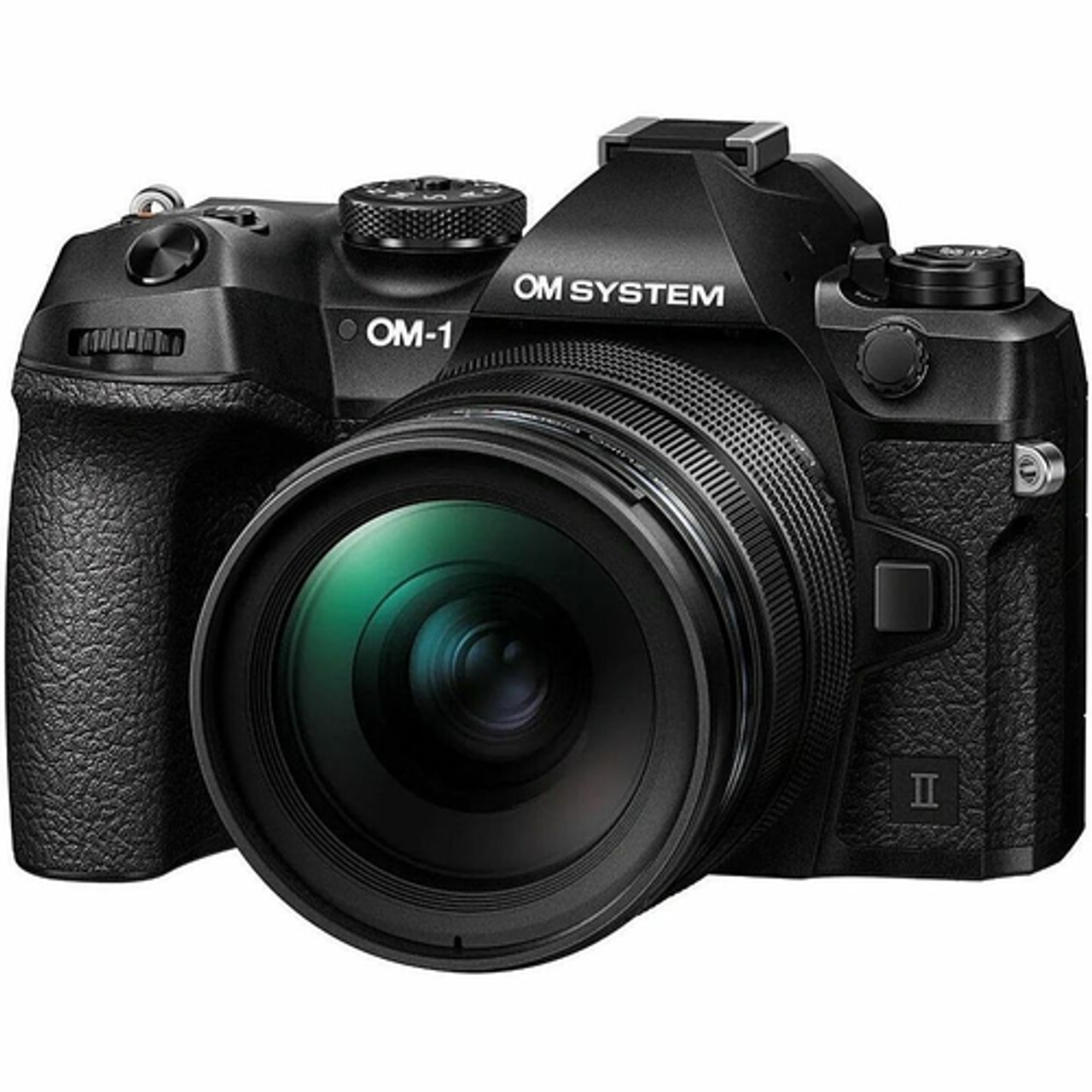 Olympus - OM SYSTEM OM-1 Mark II 4K Video Mirrorless Camera with Lens - Black