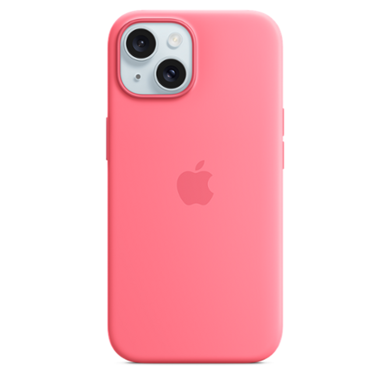Apple - iPhone 15 Silicone Case with MagSafe - Pink