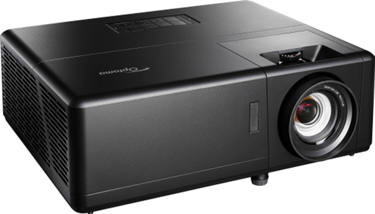 Optoma - UHZ55 4K UHD Laser Standard Throw Smart Projector with High Dynamic Range, USB Wireless Adapter Included - Black