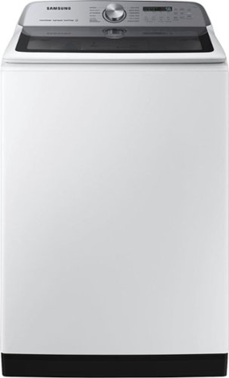 Samsung - 5.2 Cu. Ft. High-Efficiency Smart Top Load Washer with Super Speed Wash - White