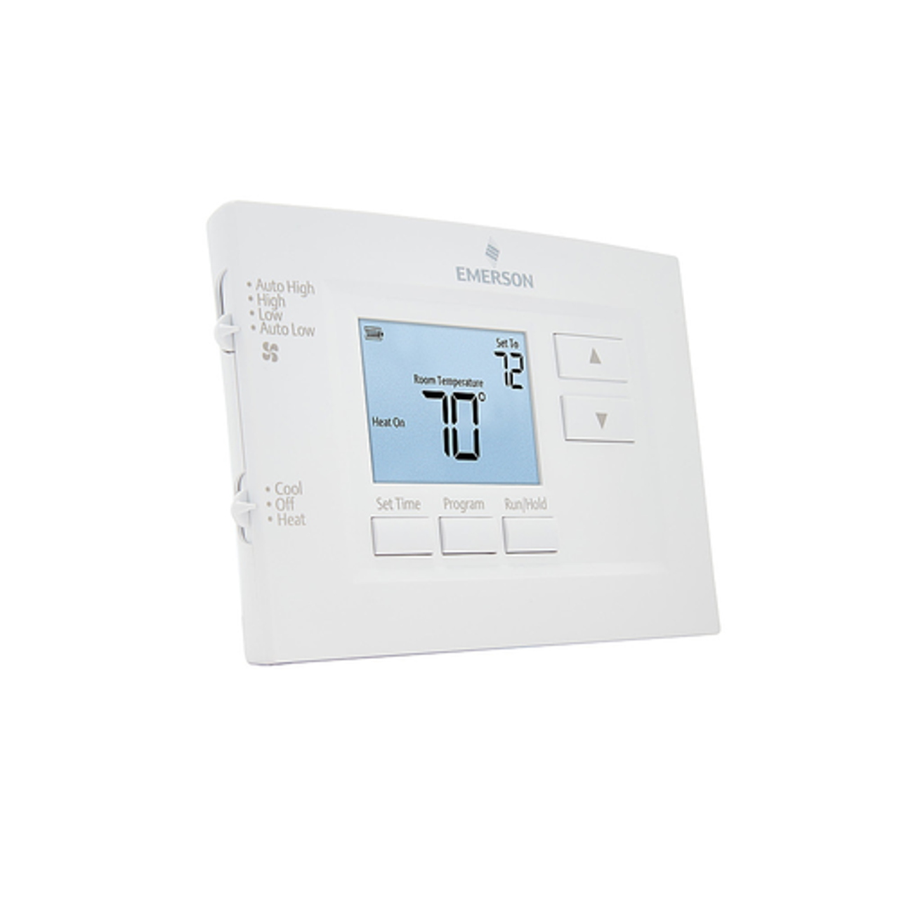 Emerson - 70 Series, 7-Day PTAC Digital Programmable Thermostat - White