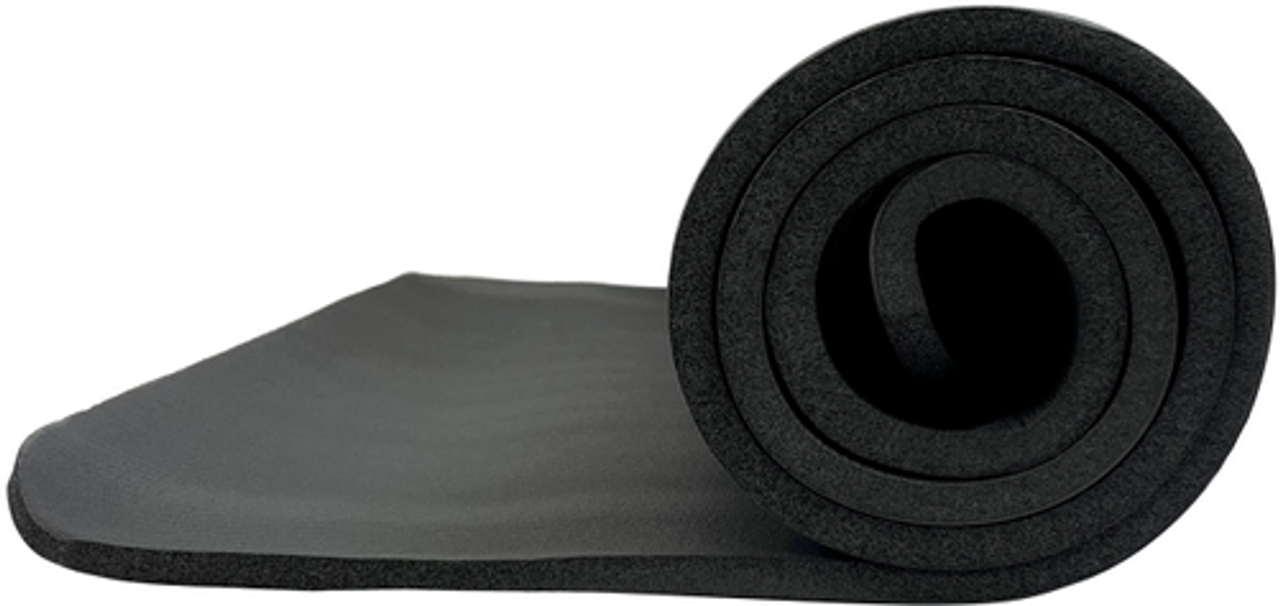 Black 12mm Fitness Mat Tapout - Black