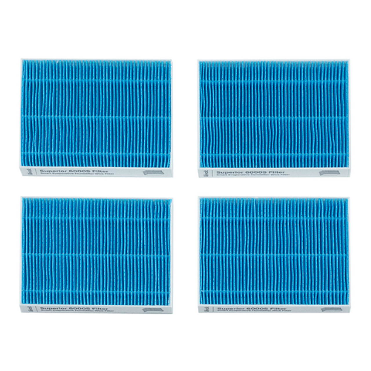Levoit - Superior 6000S Replacement Wick Filter - 4pk - Blue