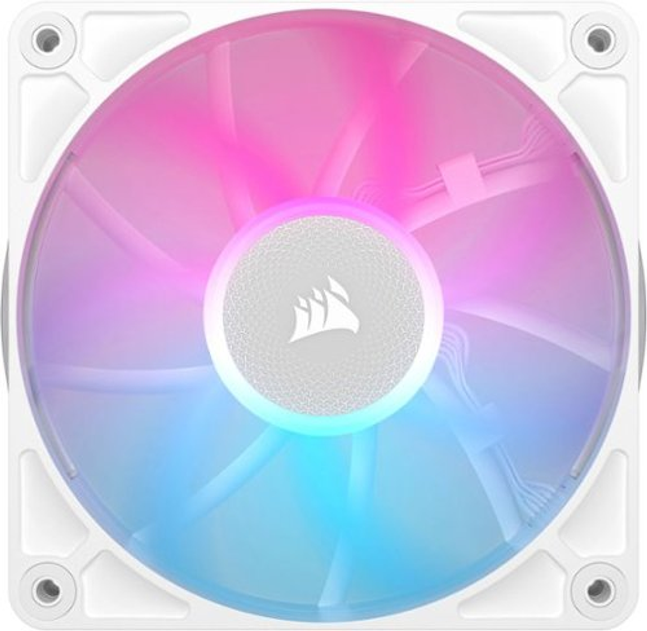 CORSAIR - iCUE LINK RX120 RGB 120mm PWM Computer Case Fan Expansion Fan - White