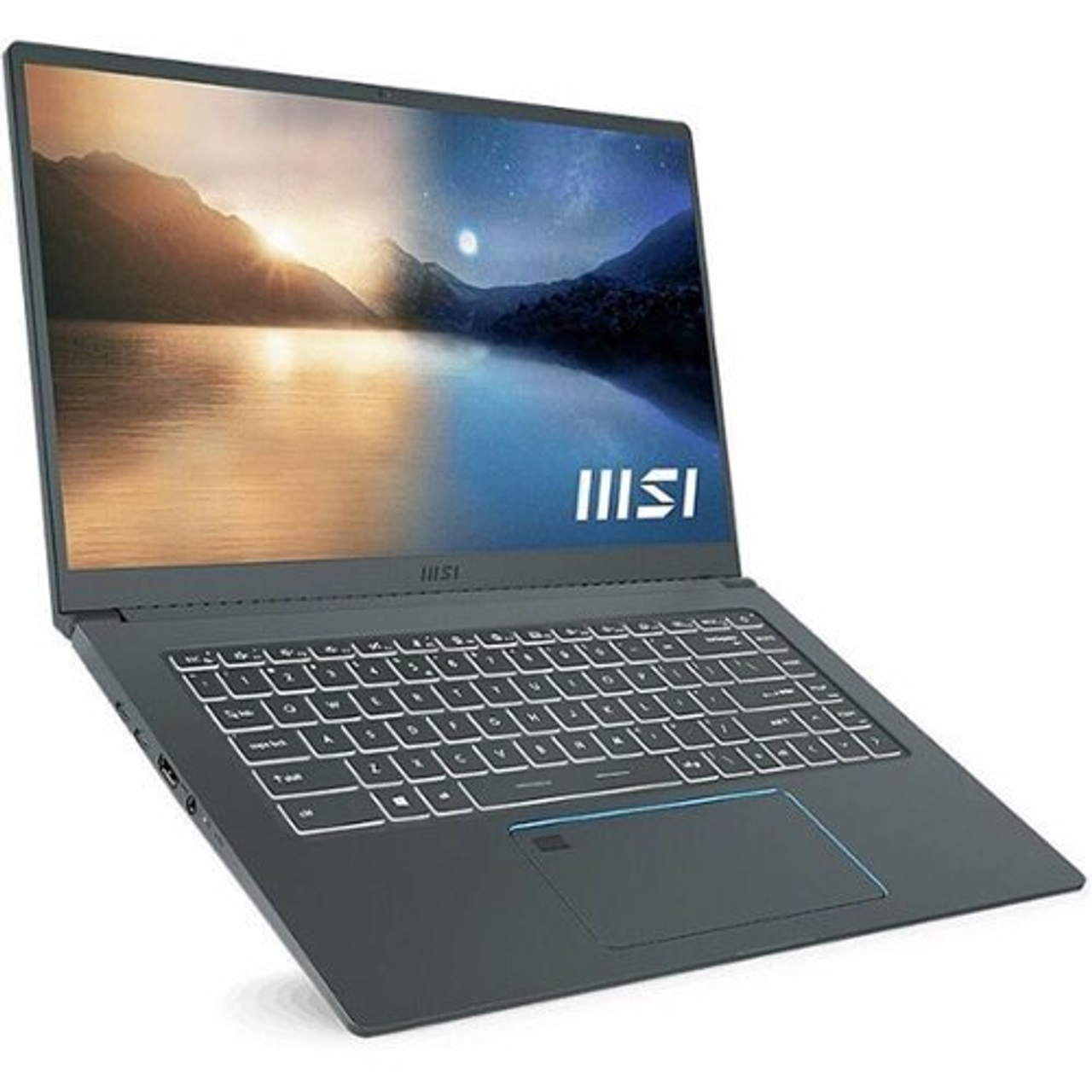 MSI - Prestige 15 15.6" Laptop - Intel Core i7 with 16GB Memory - 512 GB SSD - Carbon Gray, Gray