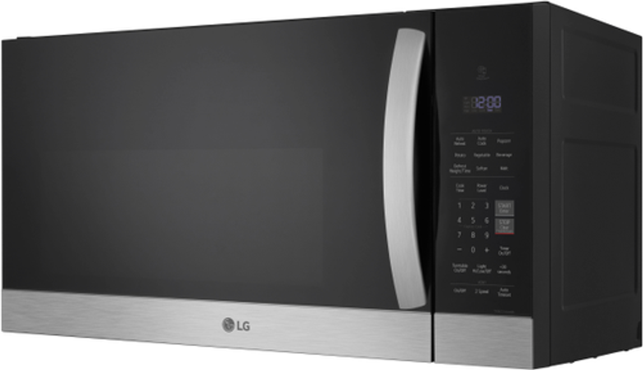 LG - 1.7 cu ft Over-The-Range Microwave with EasyClean - Stainless Steel