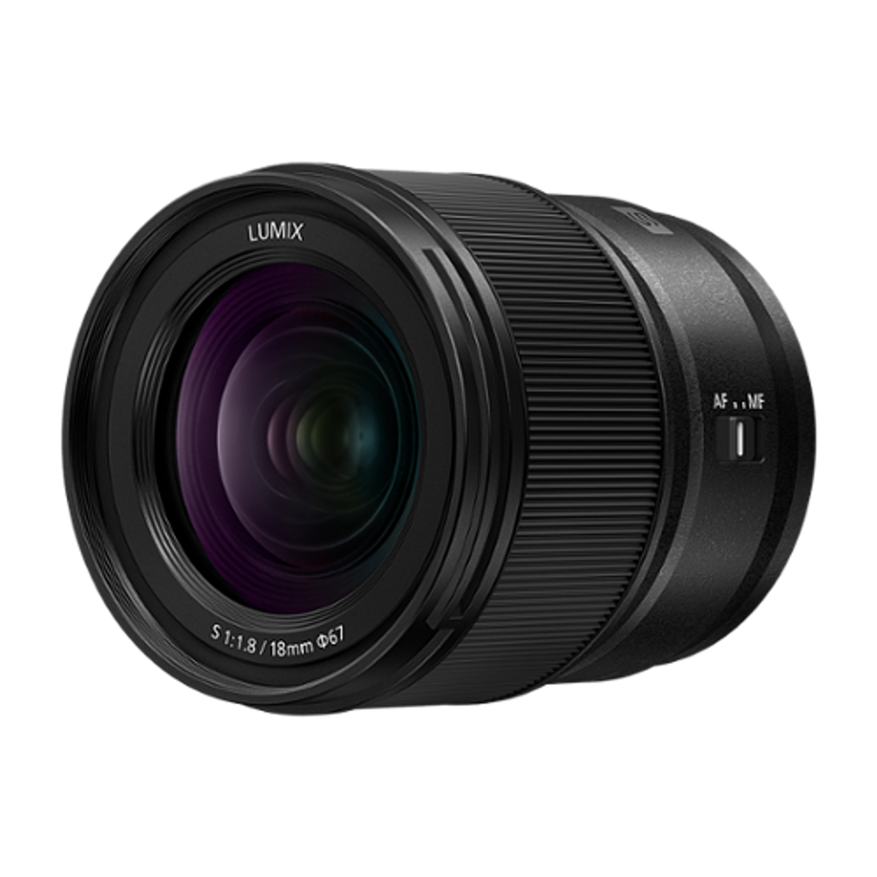 Panasonic - LUMIX S 18mm F1.8 Interchangeable Lens L-Mount Compatible for LUMIX S Series Cameras - Black