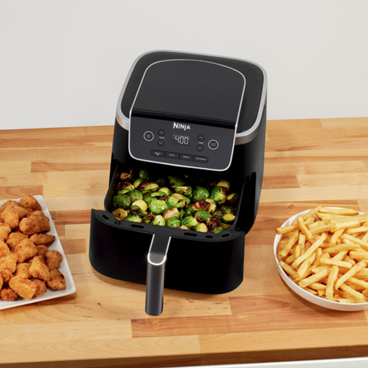 Ninja - Air Fryer Pro 4-in-1 with 5 QT Capacity - Gray