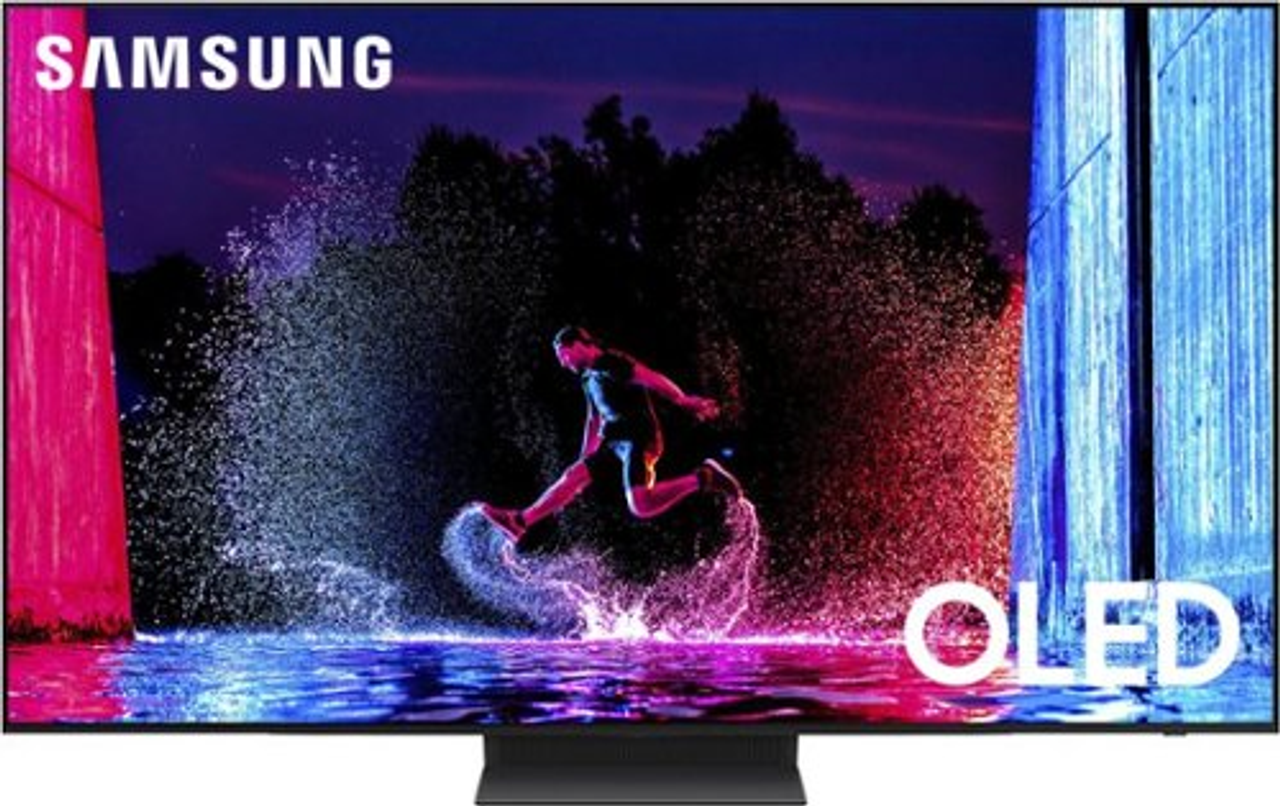 Samsung - 55" Class S90D Series OLED 4K Smart Tizen TV