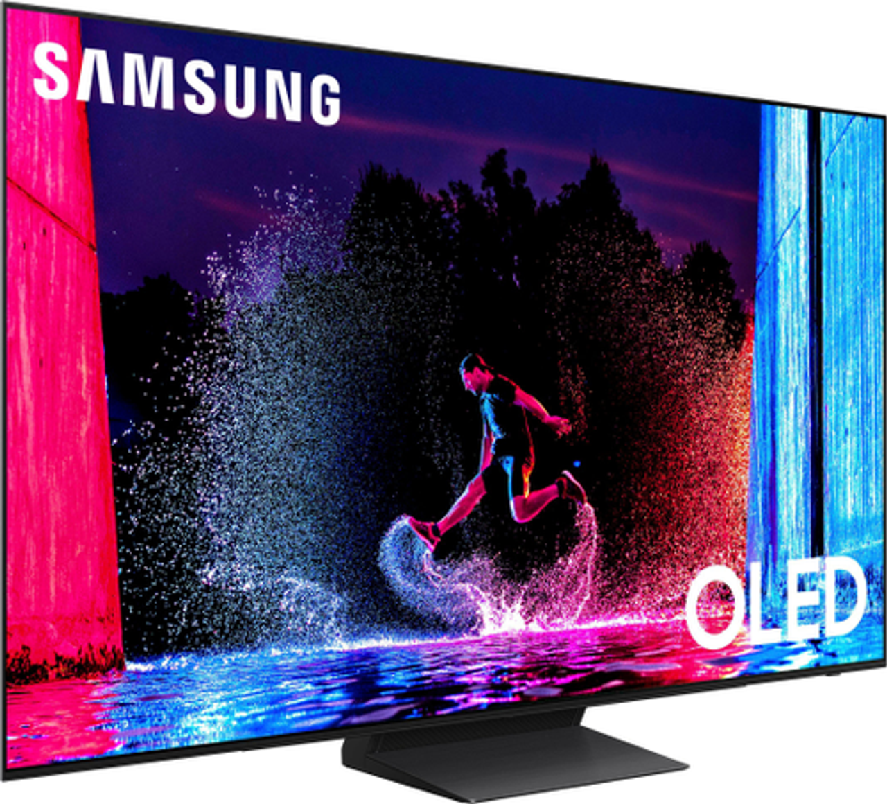 Samsung - 55" Class S90D Series OLED 4K Smart Tizen TV