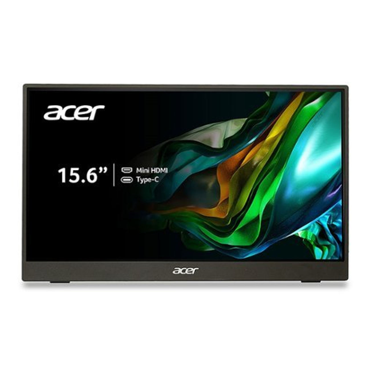 Acer - PM161Q Bbmiuux 15.6" IPS FHD AMD FreeSync Portable Monitor (2 x USB 3.1 Type-C Ports, 1 x Mini HDMI) - Black