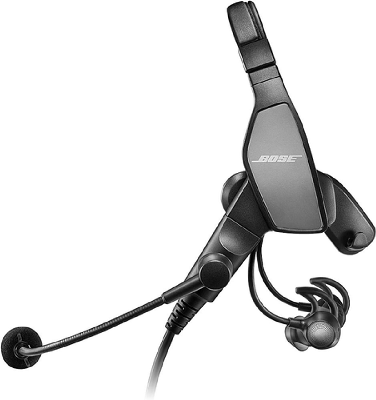 Bose - ProFlight Series 2 Noise-Cancelling In-Ear Aviation Headset - Black