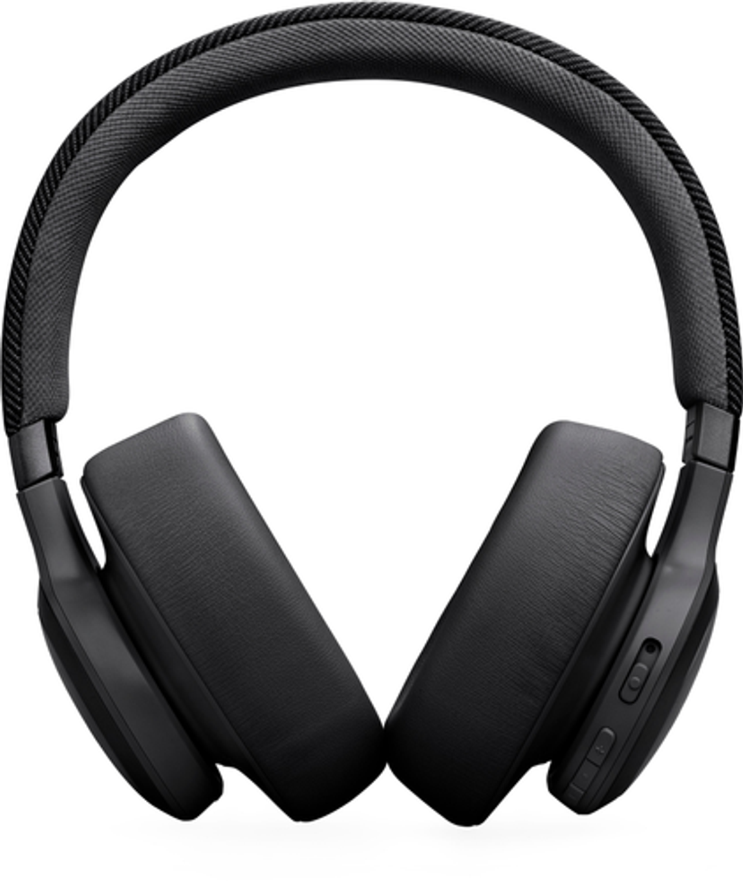 JBL - Wireless Over-Ear Headphones with True Adaptive Noise Cancelling - Black