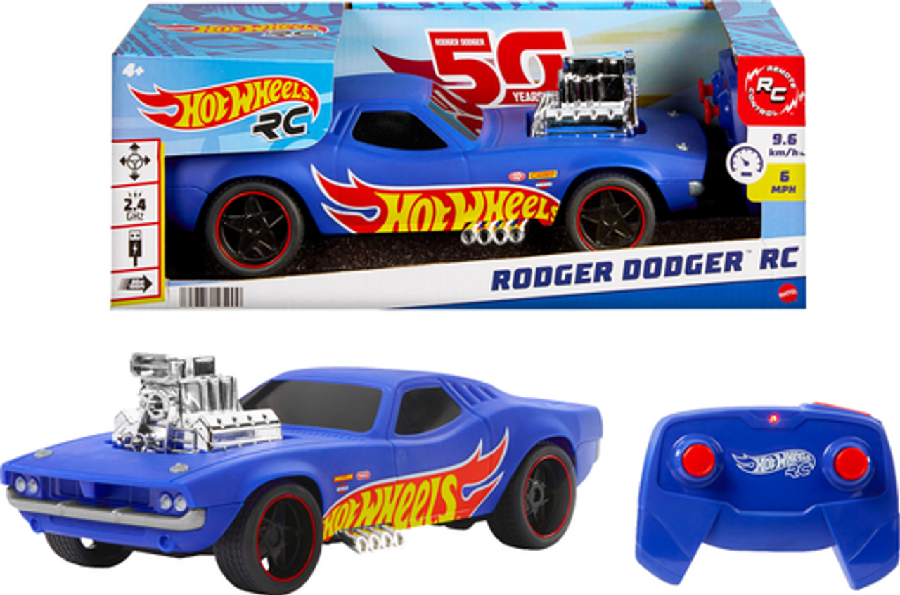 Hot Wheels - Rodger Dodger 1:16 Scale R/C Vehicle