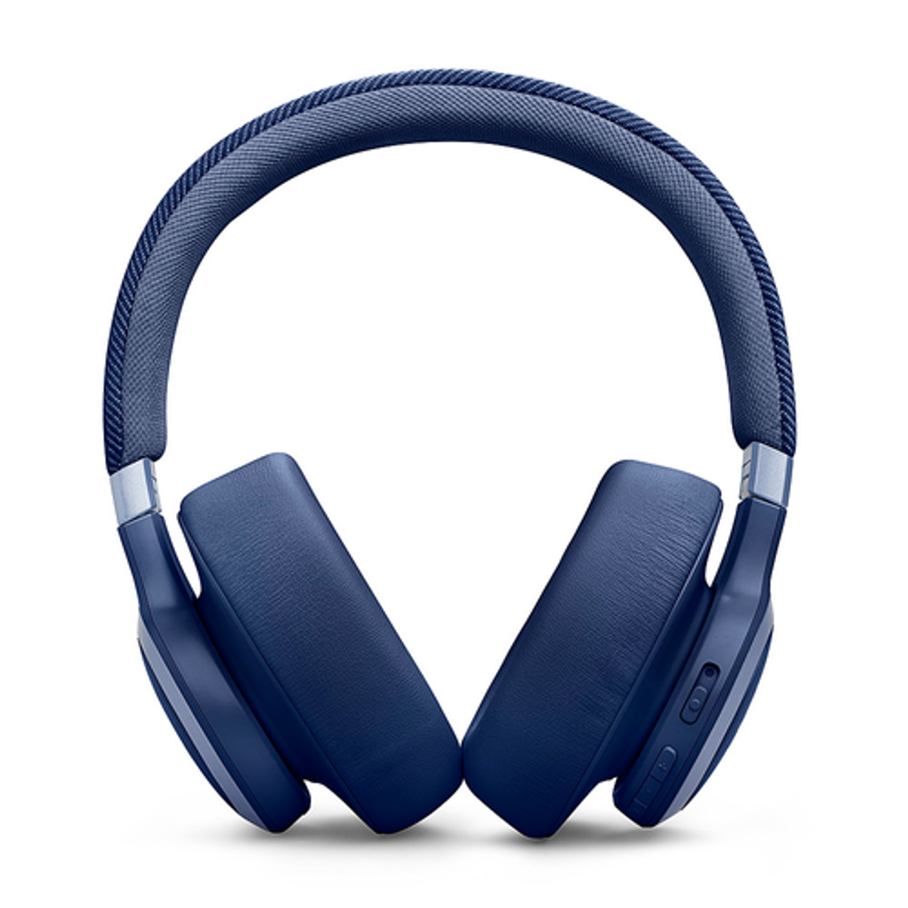 JBL - Wireless Over-Ear Headphones with True Adaptive Noise Cancelling - Blue