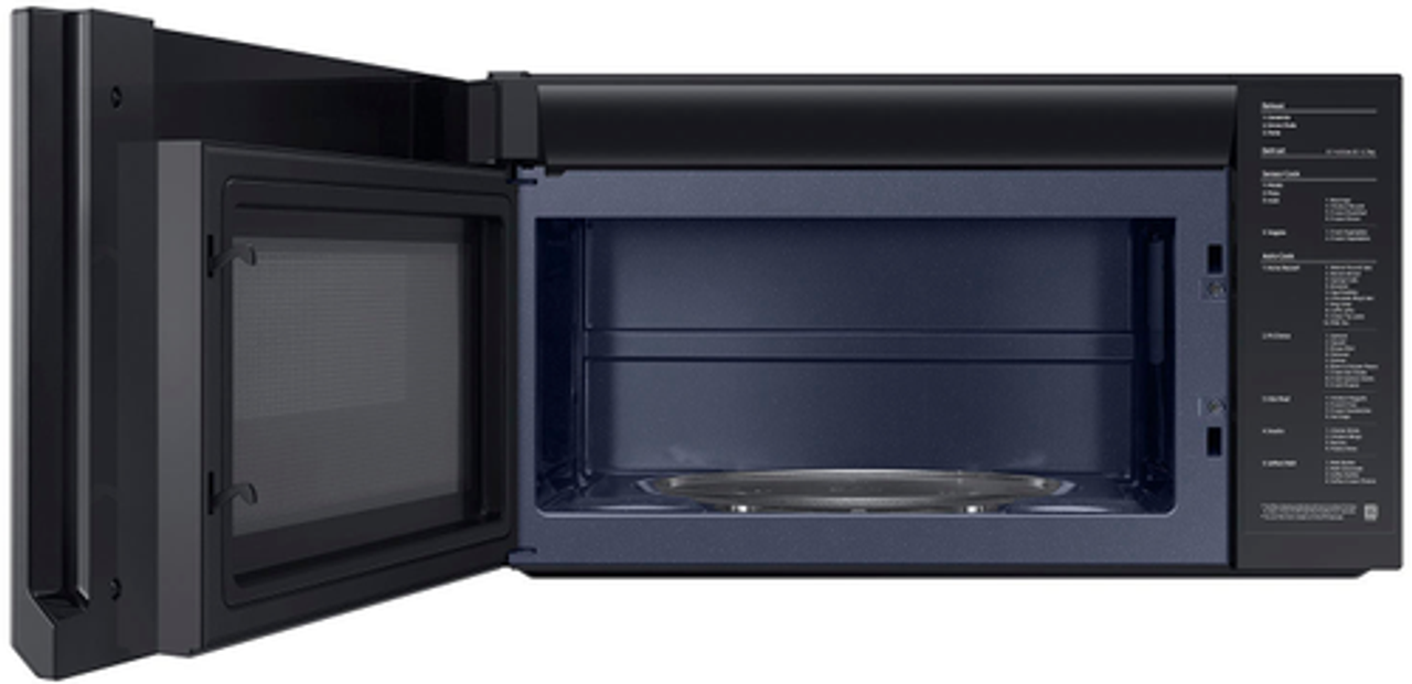 Samsung - 2.1 Cu. Ft. Over-the-Range Microwave with Sensor Cooking and Wi-Fi Connectivity - Stainless Steel