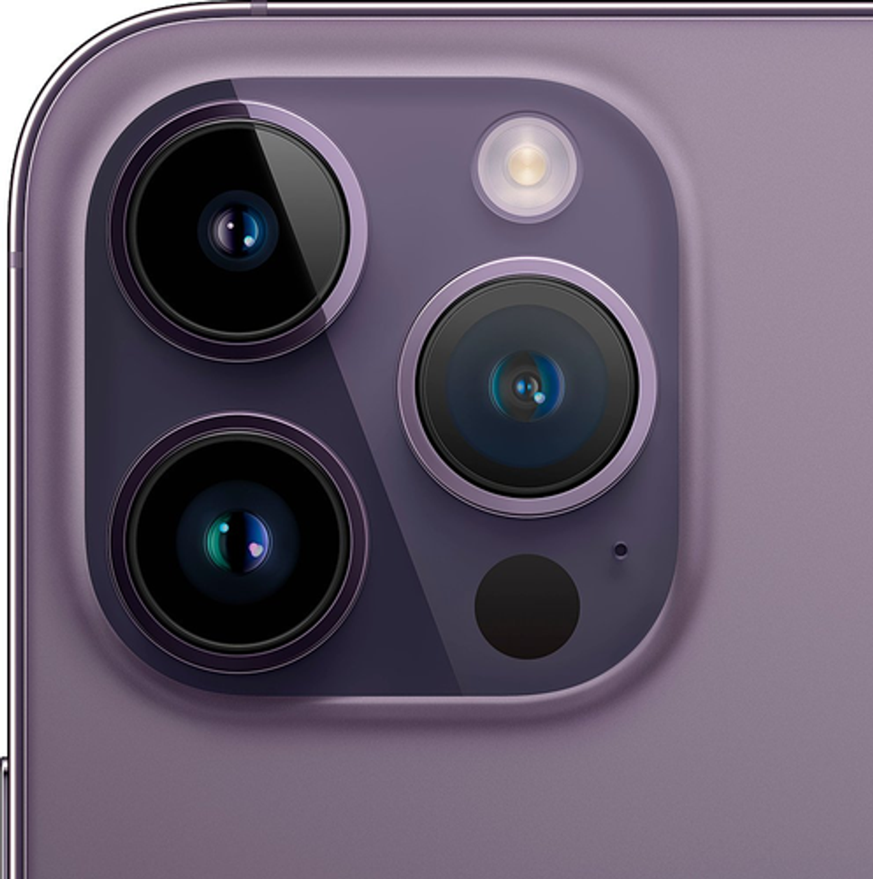 Apple - Geek Squad Certified Refurbished iPhone 14 Pro Max 256GB - Deep Purple (Unlocked)