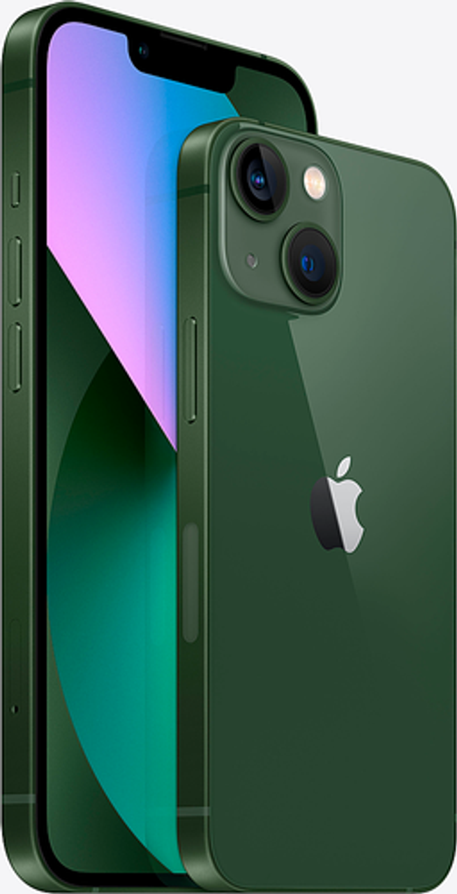 Apple - Geek Squad Certified Refurbished iPhone 13 5G 128GB - Green (Unlocked)
