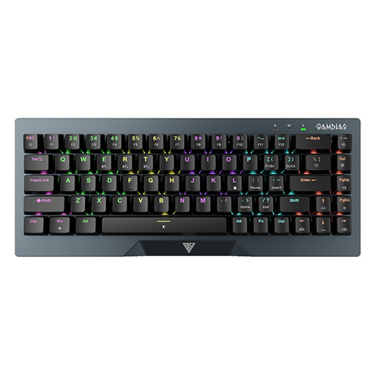 GAMDIAS - Hermes M4 65% Wired Mechanical Gaming Keyboard with RGB Backlighting - Gunmetal Grey