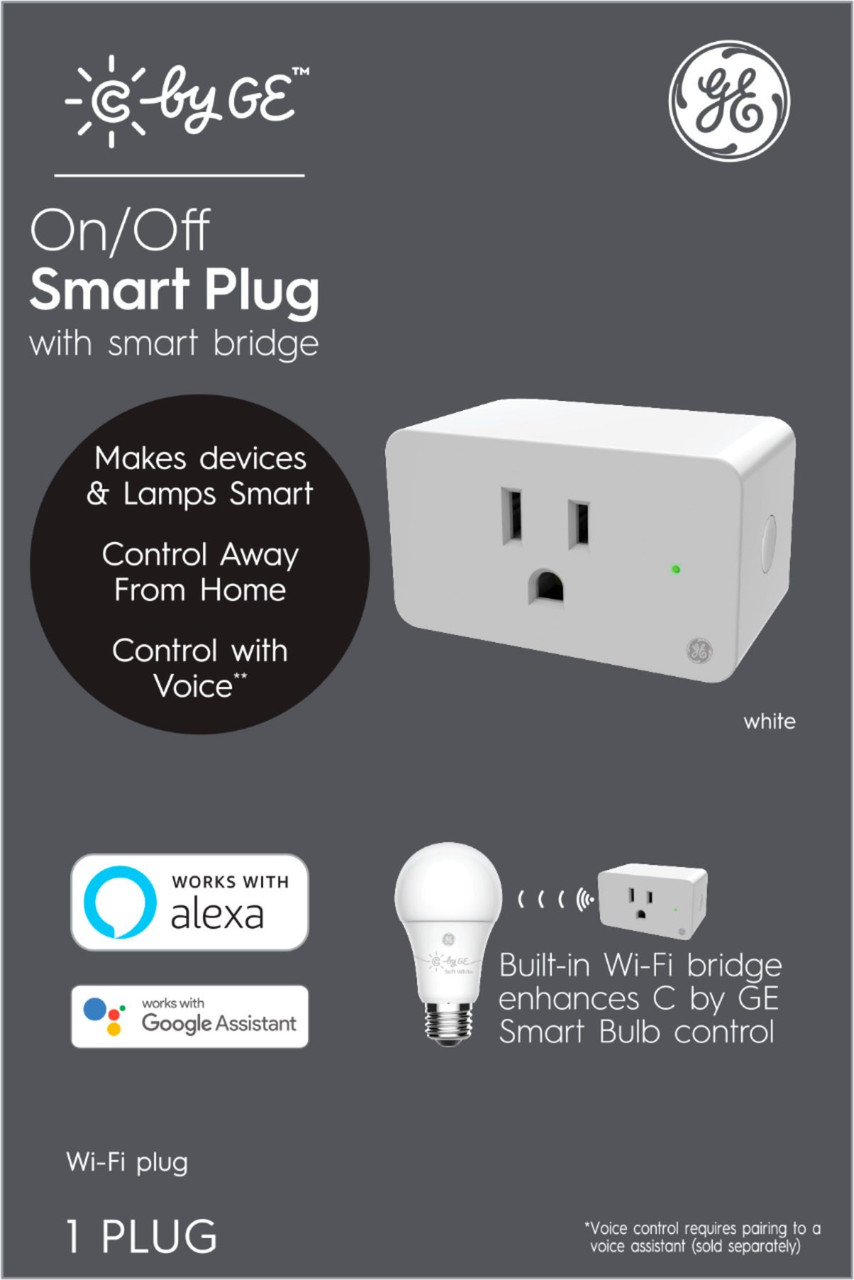 C by GE - On/Off Smart Plug - White