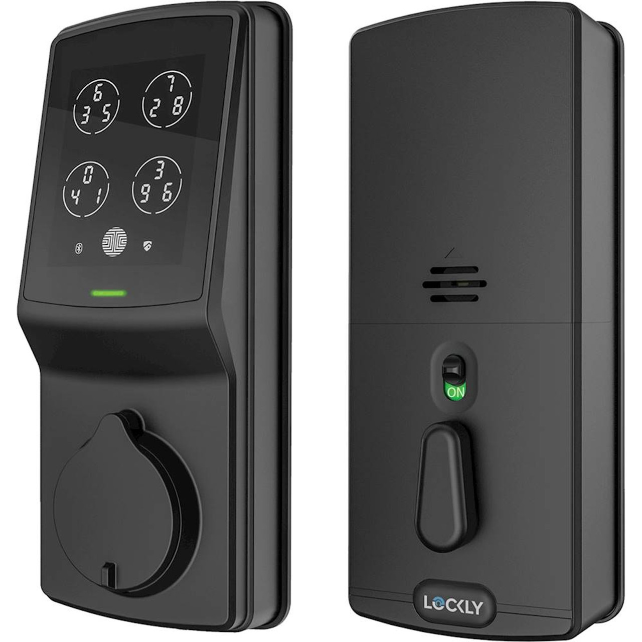 Lockly - Secure Pro Bluetooth Deadbolt - Matte Black