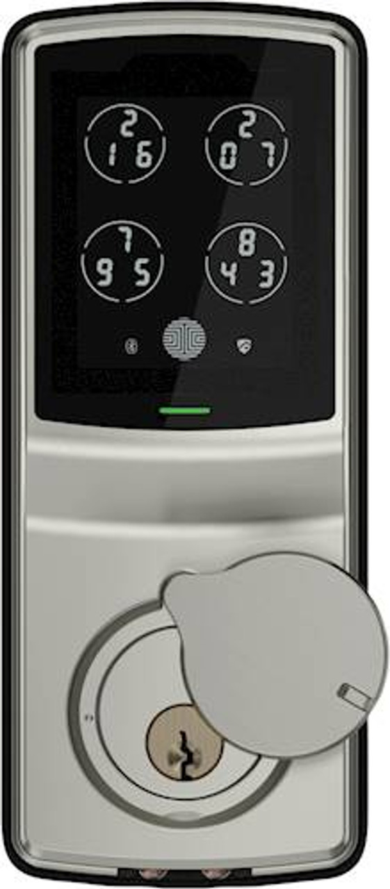 Lockly - Secure Pro Bluetooth Deadbolt - Satin Nickel