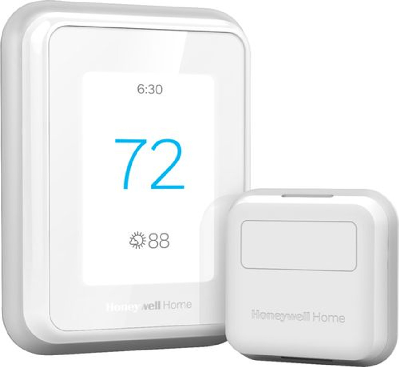 Honeywell Home - T9 Smart Programmable Touch-Screen Wi-Fi Thermostat with Smart Room Sensor - White