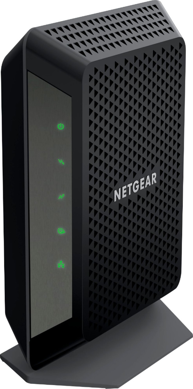 NETGEAR - 32 x 8 DOCSIS 3.0 Cable Modem - Black
