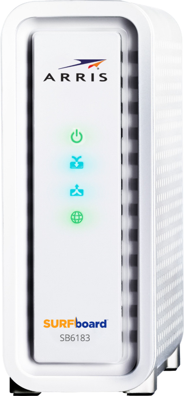 ARRIS - SURFboard 16 x 4 DOCSIS 3.0 Cable Modem - White