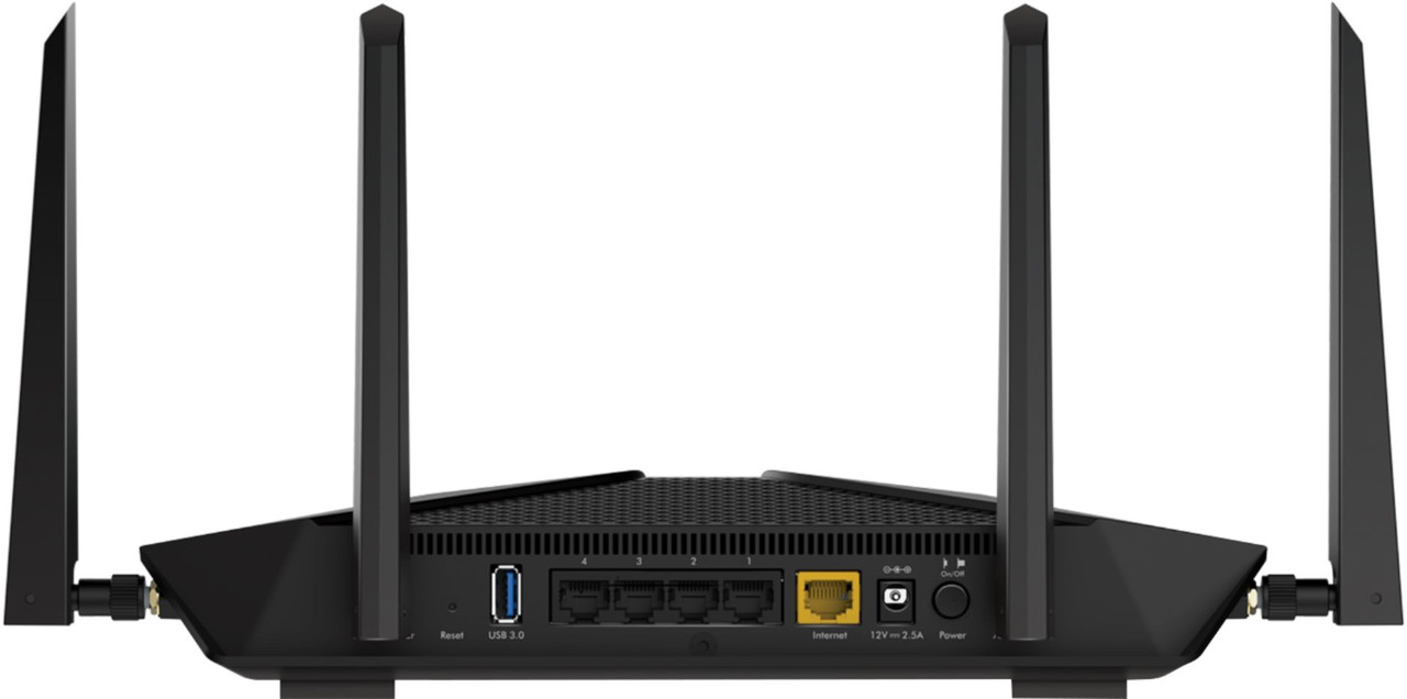 NETGEAR - Nighthawk AX5400 Dual-Band Wi-Fi Router - Black