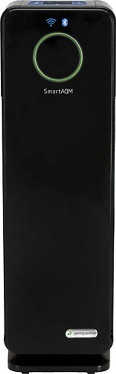 GermGuardian - WiFi Smart 4-in-1 True HEPA Air Purifier with SmartAQM™ - Black Onyx