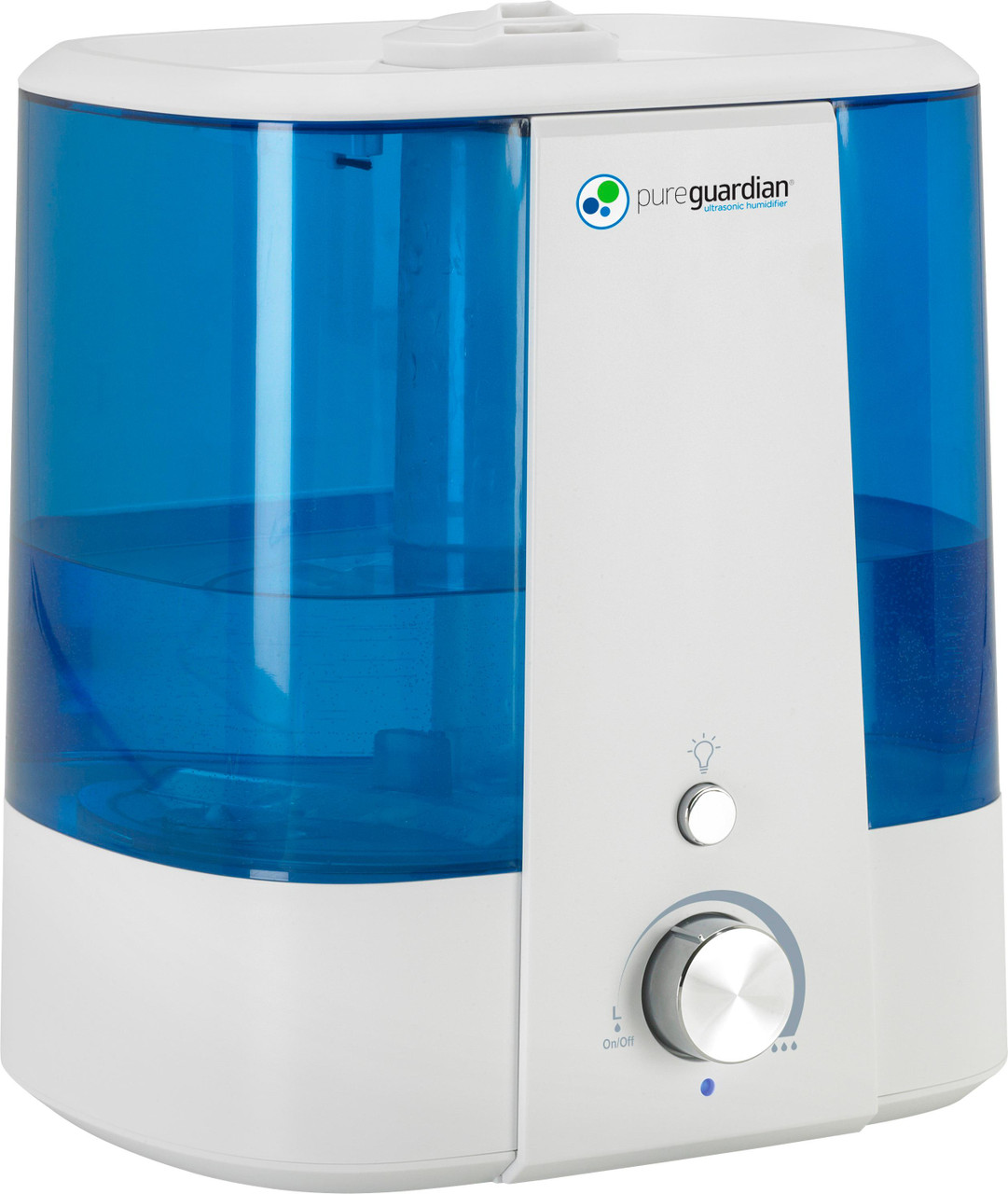 PureGuardian - 1.5 Gal. Ultrasonic Cool Mist Humidifier - Blue/white