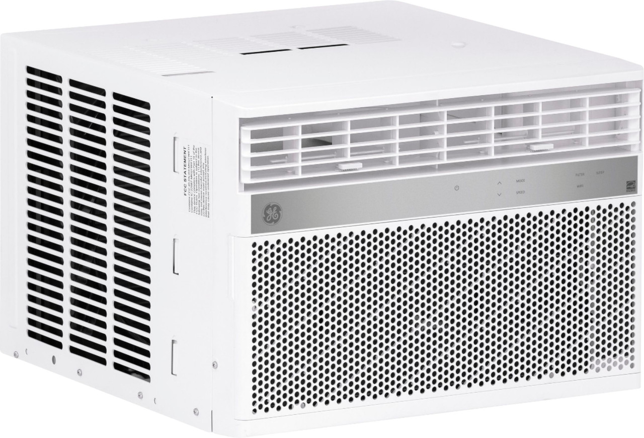 GE - 700 Sq. Ft. 14,000 BTU Smart Window Air Conditioner - White