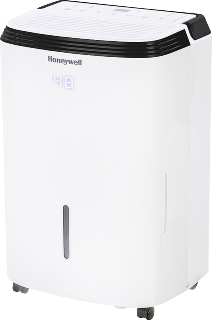 Honeywell - 70-Pint Smart Portable Dehumidifier - White