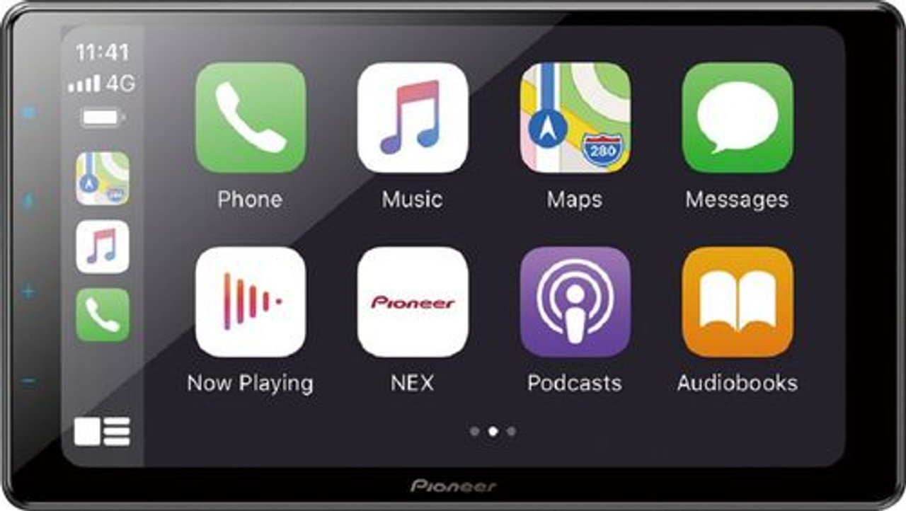 Pioneer - 9" - Android Auto/Apple® CarPlay™ - Built-in Bluetooth - Digital Media Receiver with Alexa Built-In - Black