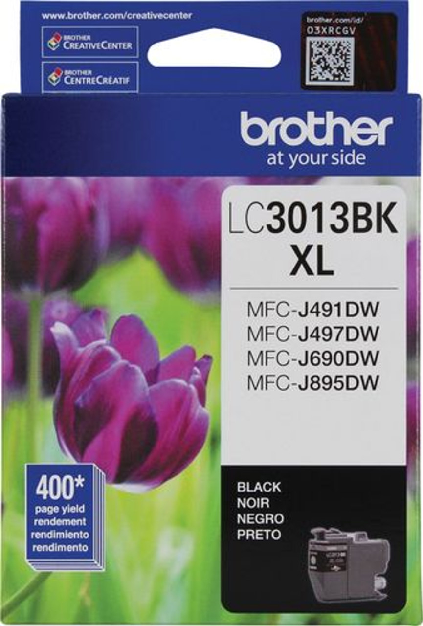 Brother - LC3013BKS XL High-Yield Ink Cartridge - Black