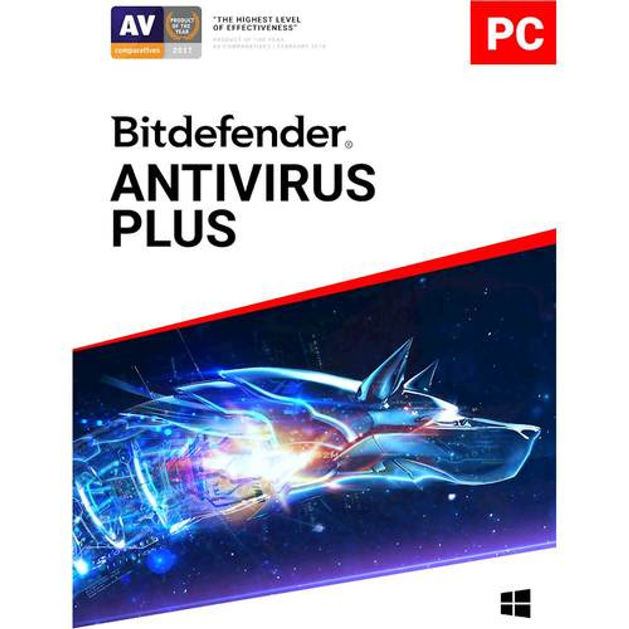 Bitdefender Antivirus Plus (3-Device) (2-Year Subscription) - Windows