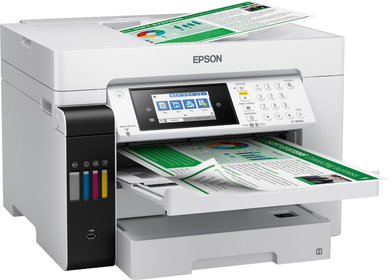 Epson - EcoTank Pro ET-16600 Wireless All-In-One Inkjet Printer